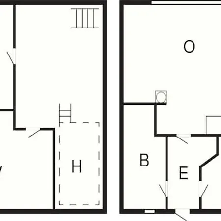 6 Person On A In Bl Vand Holiday home Blavand
